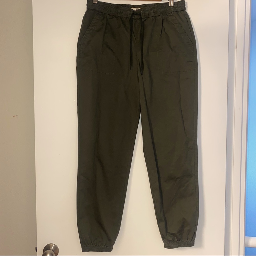 Vans Medium womens army green pants